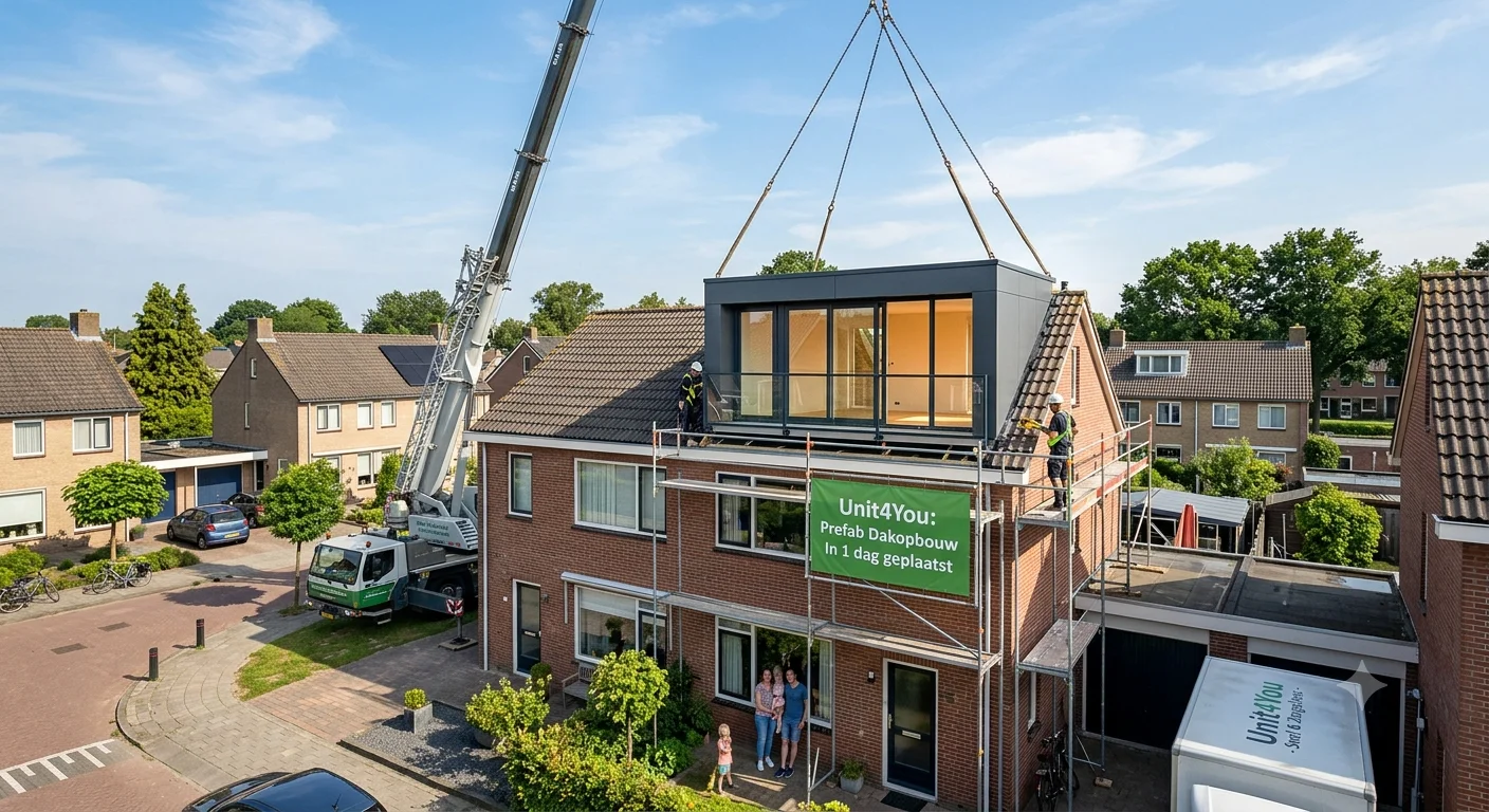 Prefab Dakopbouw